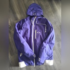 Oakley snowboard/ski coat small blue